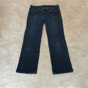 Michael Kors Dark Blue Wide Leg Jeans